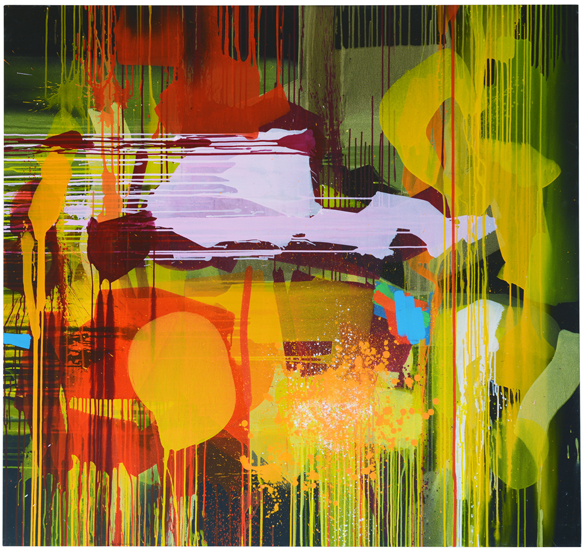 OUT OF NOWHERE 2013/150 x 160 cm
